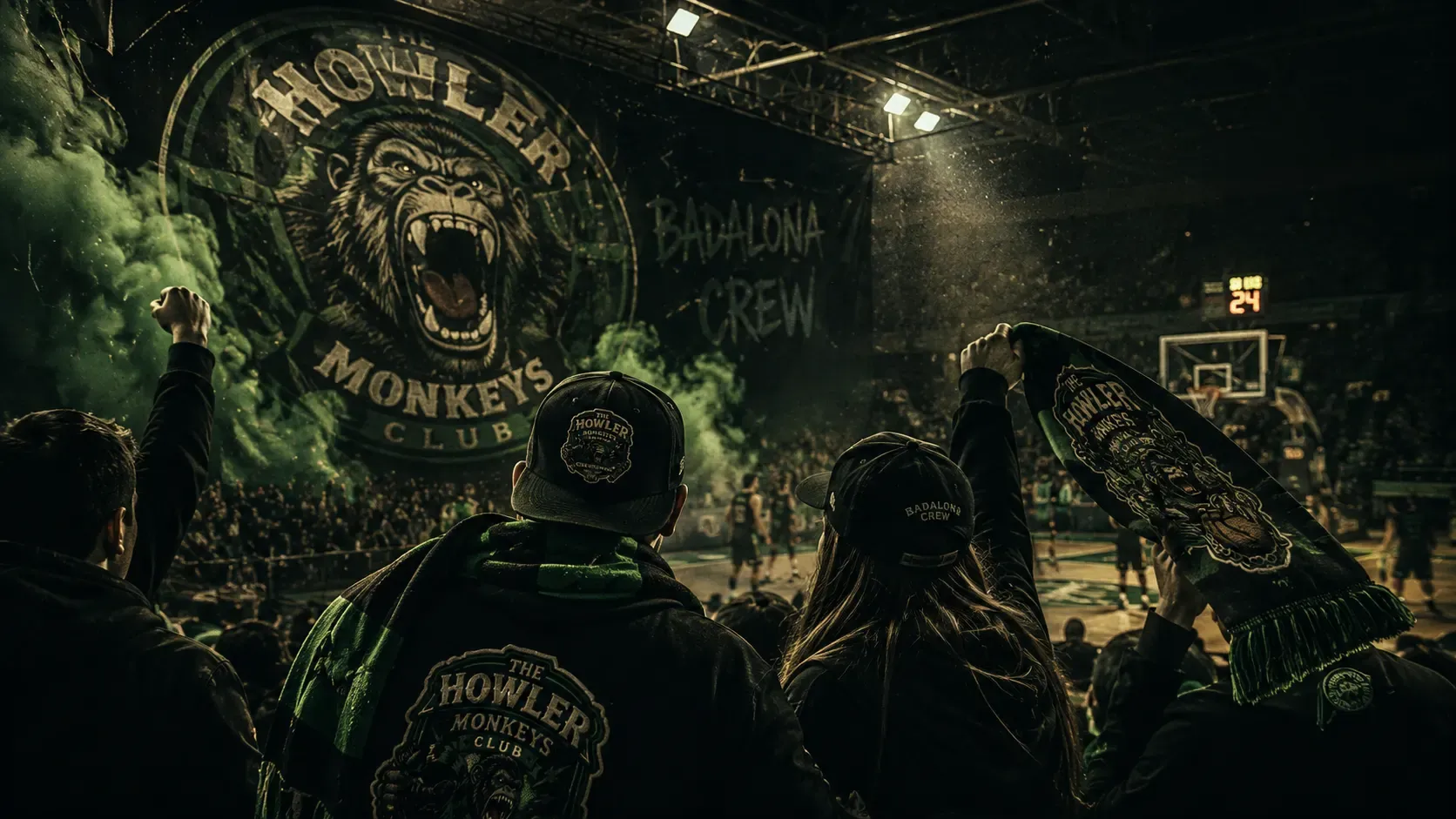 What are the Howler Monkeys? The stand movement for Badalona women's basketball