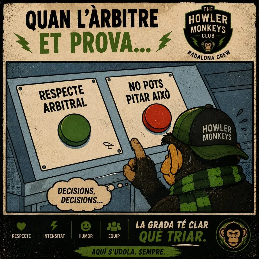 Quan l'àrbitre et prova… decisions